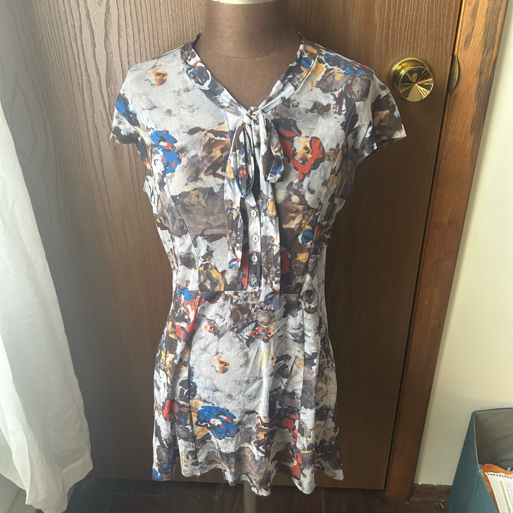 Weston Wear Large sheer tunic Anthropologie